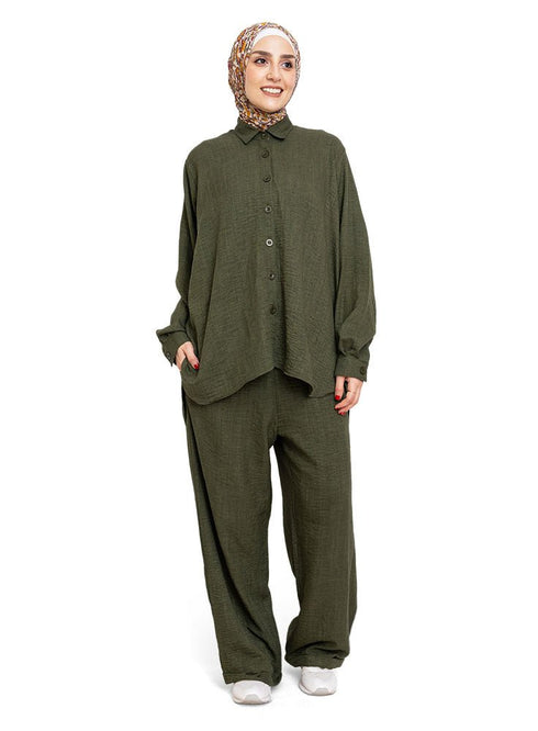Cedar Linen Suit - Khotwh